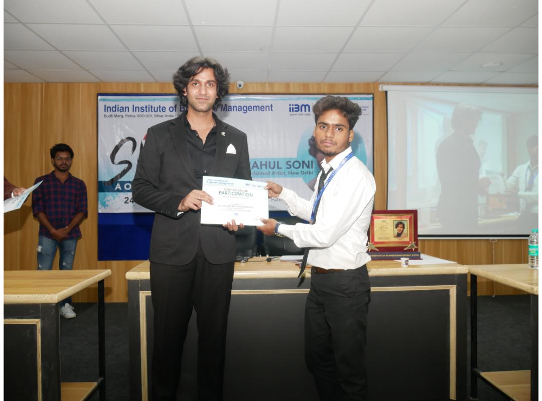 Rahul Soni Conducts “All Can Sketch” Workshop for PGDM, BBA, BCA & MAMC Students at IIBM and ZHI Patna